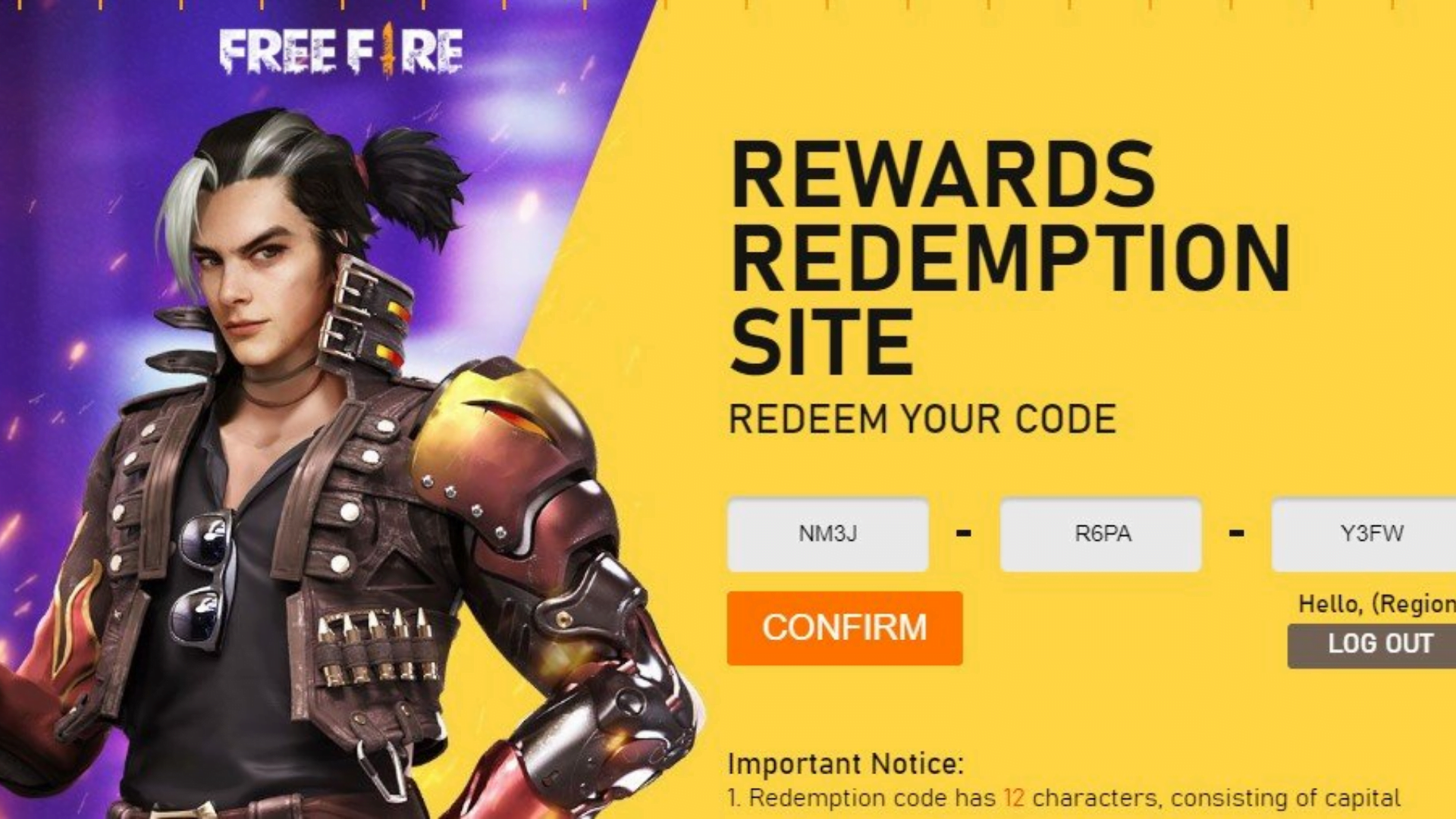 Kode Redeem Free Fire 19 Oktober Banyak Reward FF
