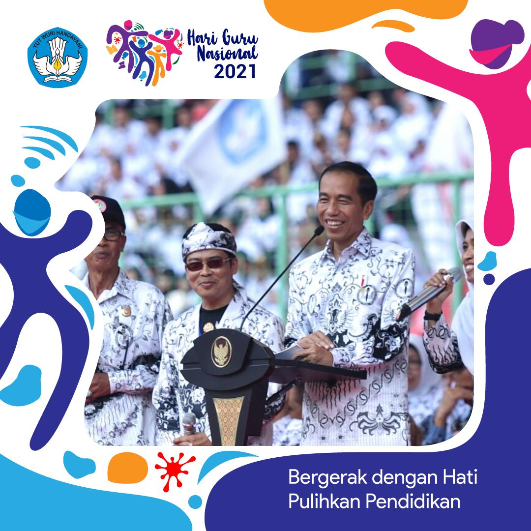 Berikut Ini Cara Untuk Menggunakan Twibbon Hari Guru Nasional