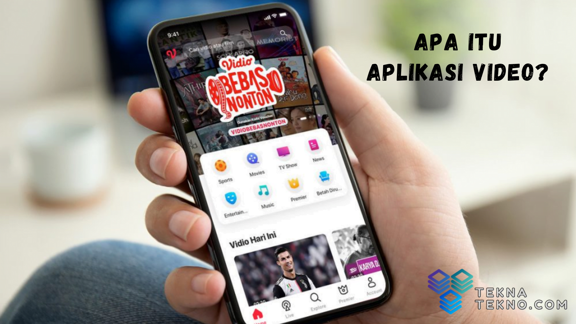 Aplikasi Vidio untuk Streaming Film dan Drama