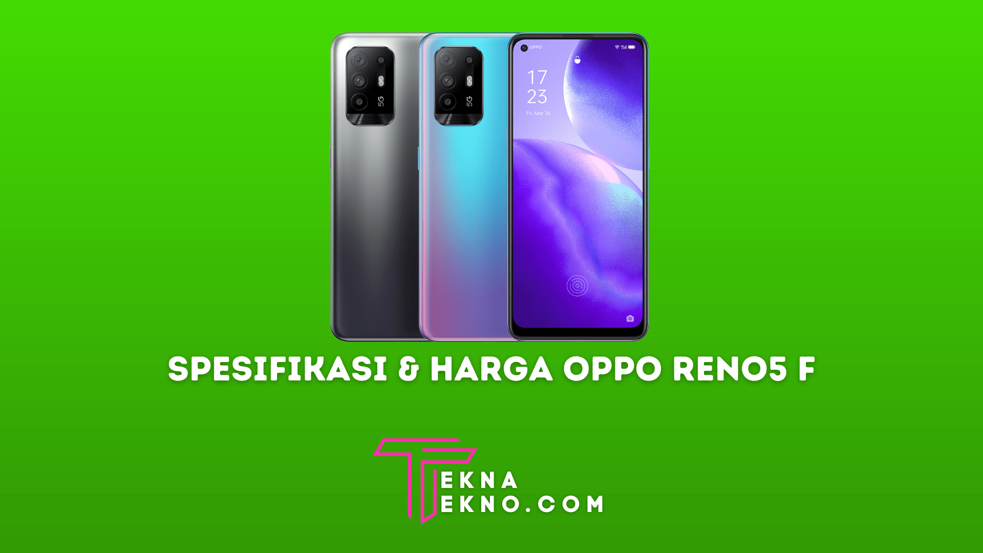 Spesifikasi dan Harga Oppo Reno5 F di Indonesia