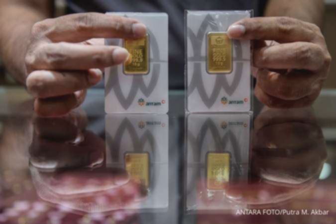 Harga Emas Antam Turun Drastis! Rp1.907.000/gram