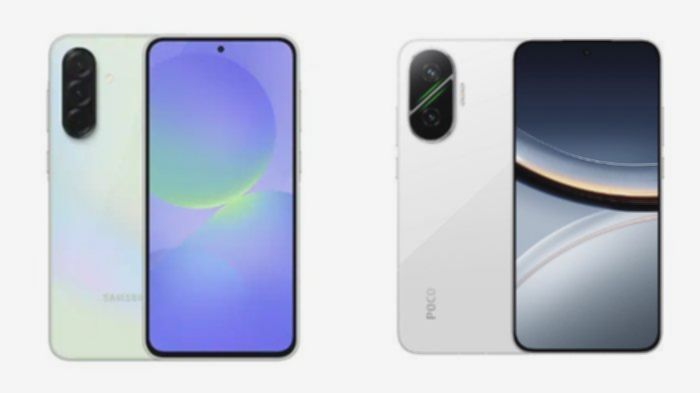 Perbandingan Spek dan Harga HP Samsung Galaxy A36 5G dengan POCO F7