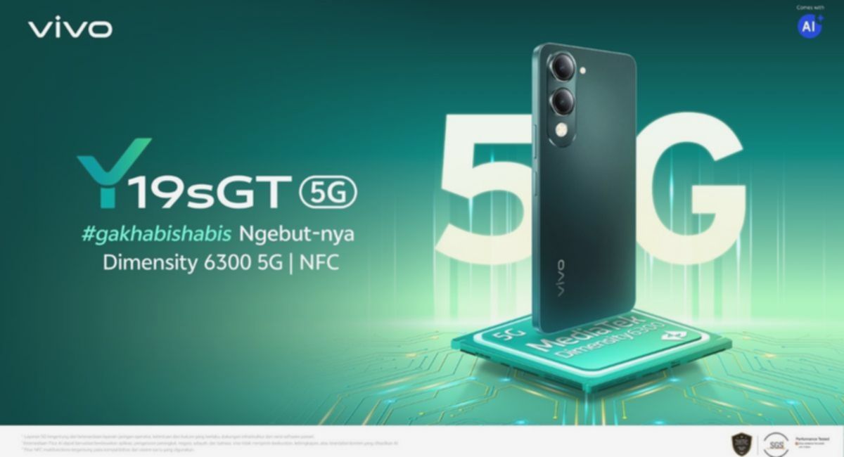 vivo Y19s GT 5G: HP 5G Murah dengan AI Resmi Meluncur!